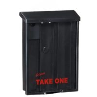 Black Outdoor Brochure Box