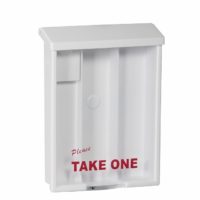 White Outdoor Brochure Box